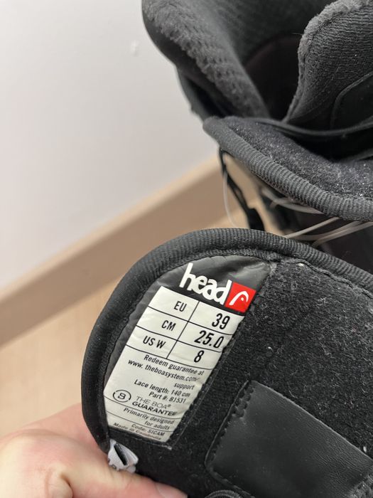 Boots snowboard head