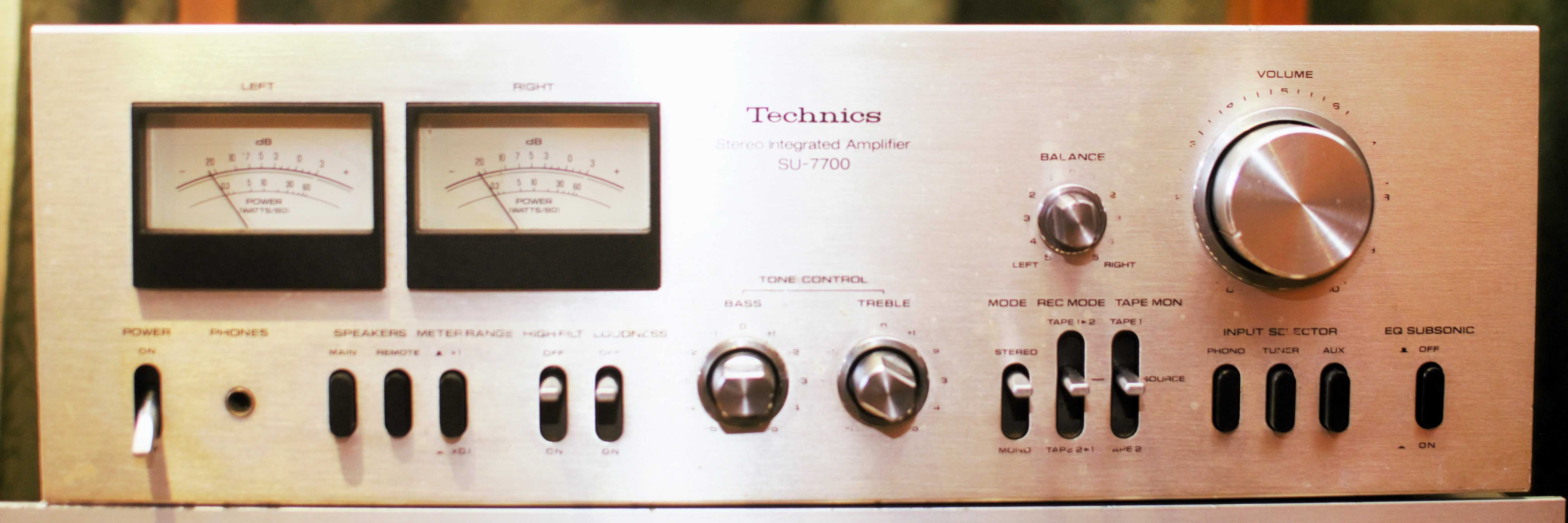 Интегральный  усилитель Technics SU 7700