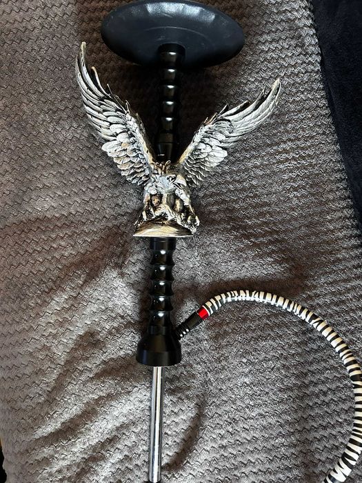 Narghilea de colecție cu vultur – Set complet, stare foarte bună