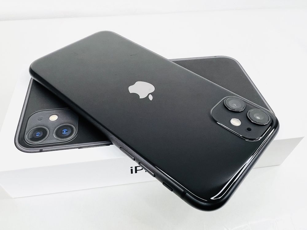 Apple iPhone 11 128GB Black Отличен! Гаранция!