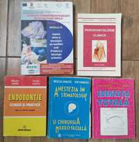 Stomatologie Lot 5 carti manuale medicina anestezie parodontologie