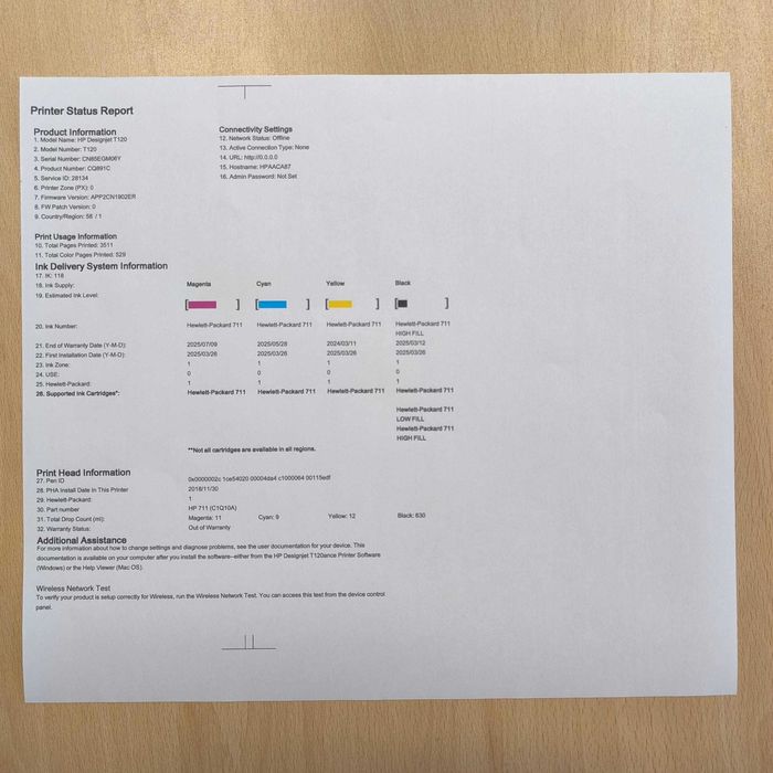 Плотер HP DesignJet T120
