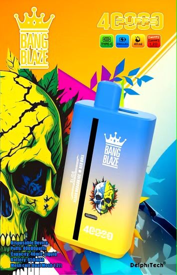 Sigilat!! Vape 40.000 puffs 2 arome Reincarcabil
