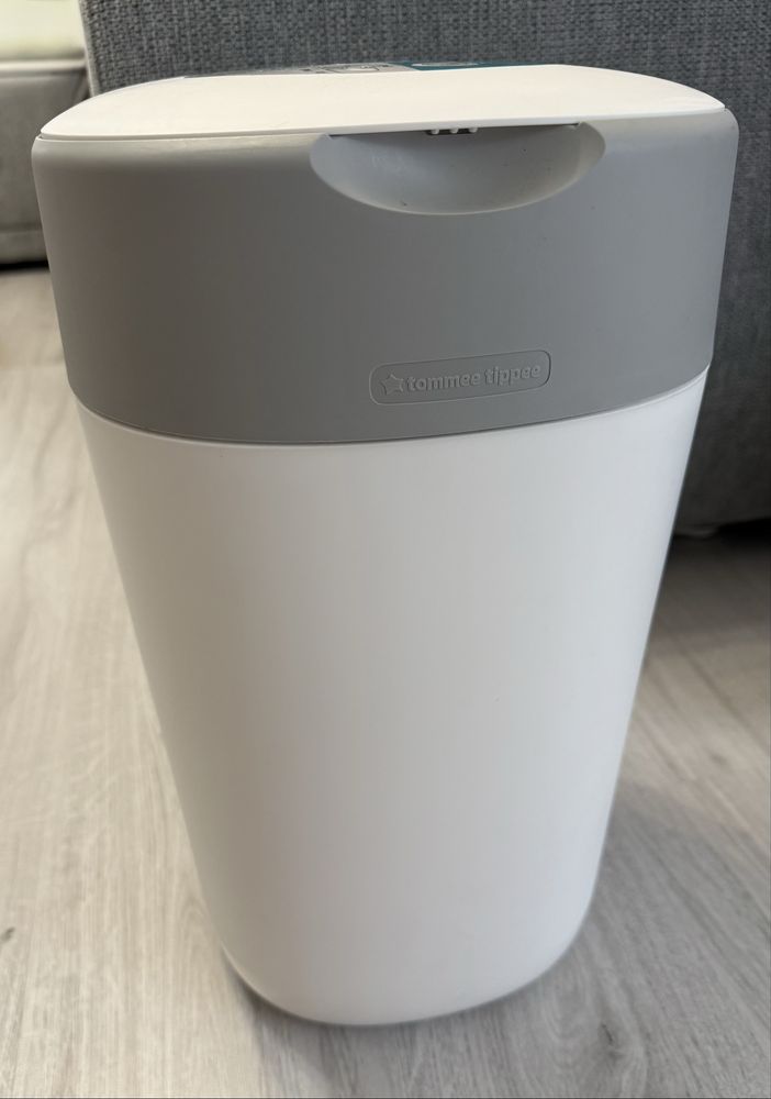 Cos pentru scutece Tommee Tippee - Sangenic Twist and Click, Alb