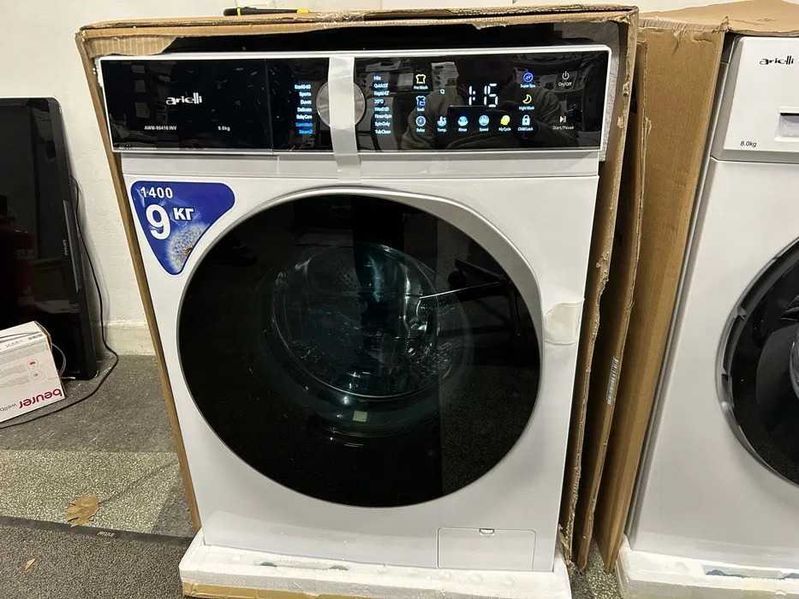 Инверторна Пералня машина ARIELLI-Ариели 9 кг 1400 об/мин