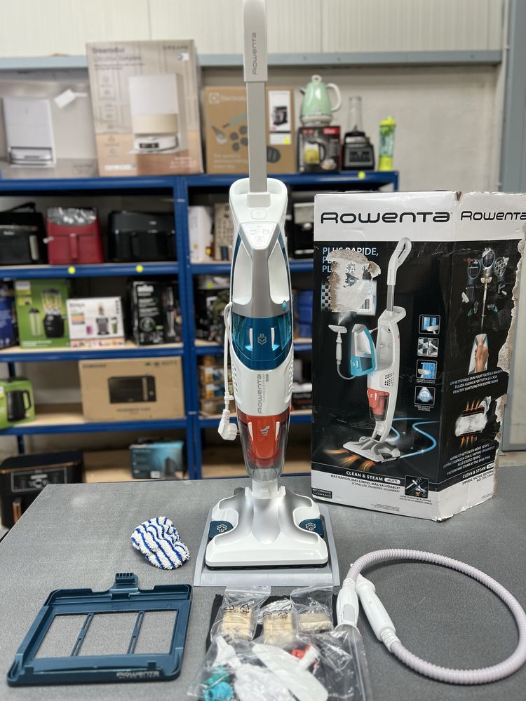 Парочистачка Rowenta - Clean & Steam Multi, 2 в 1 , RY8544WH