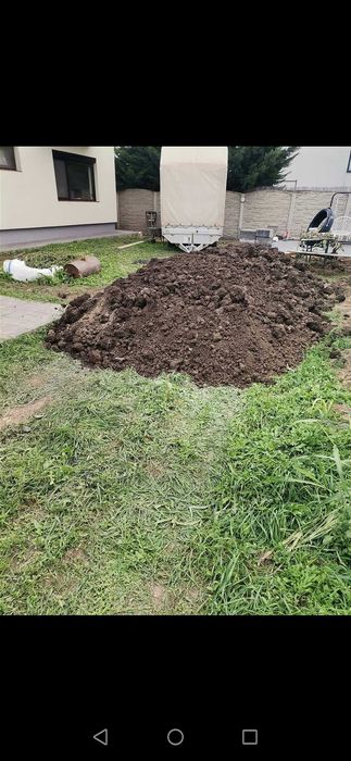 Pamant galben nisipos pamant negru