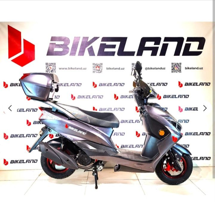 Skuter Bikeland Rocket har xil rangidan bor chegirma narxlarda