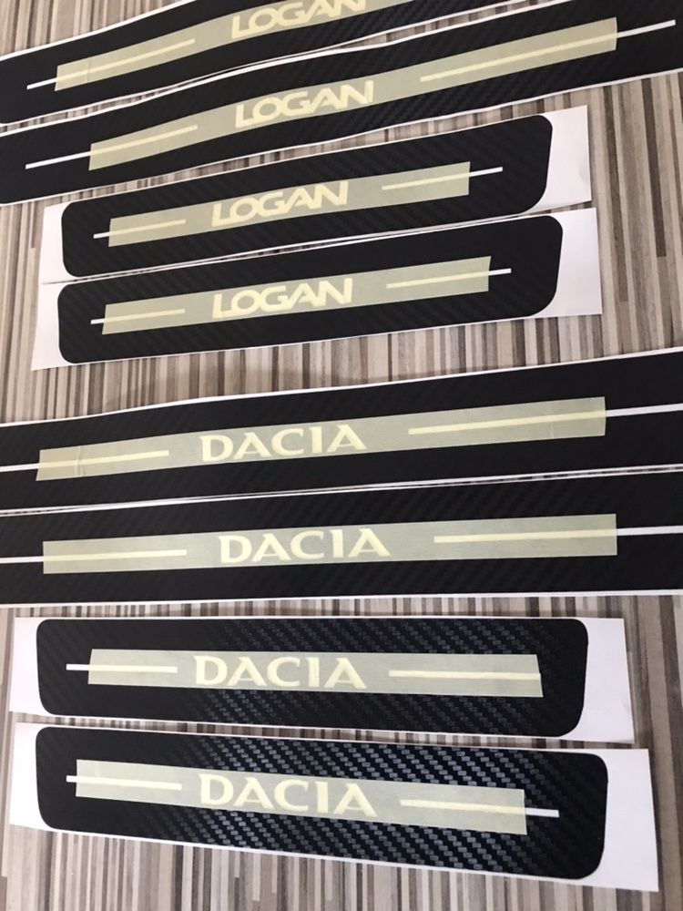 Ornamente protectie praguri Logan-Dacia-Stepway-Lodgy noul Logo