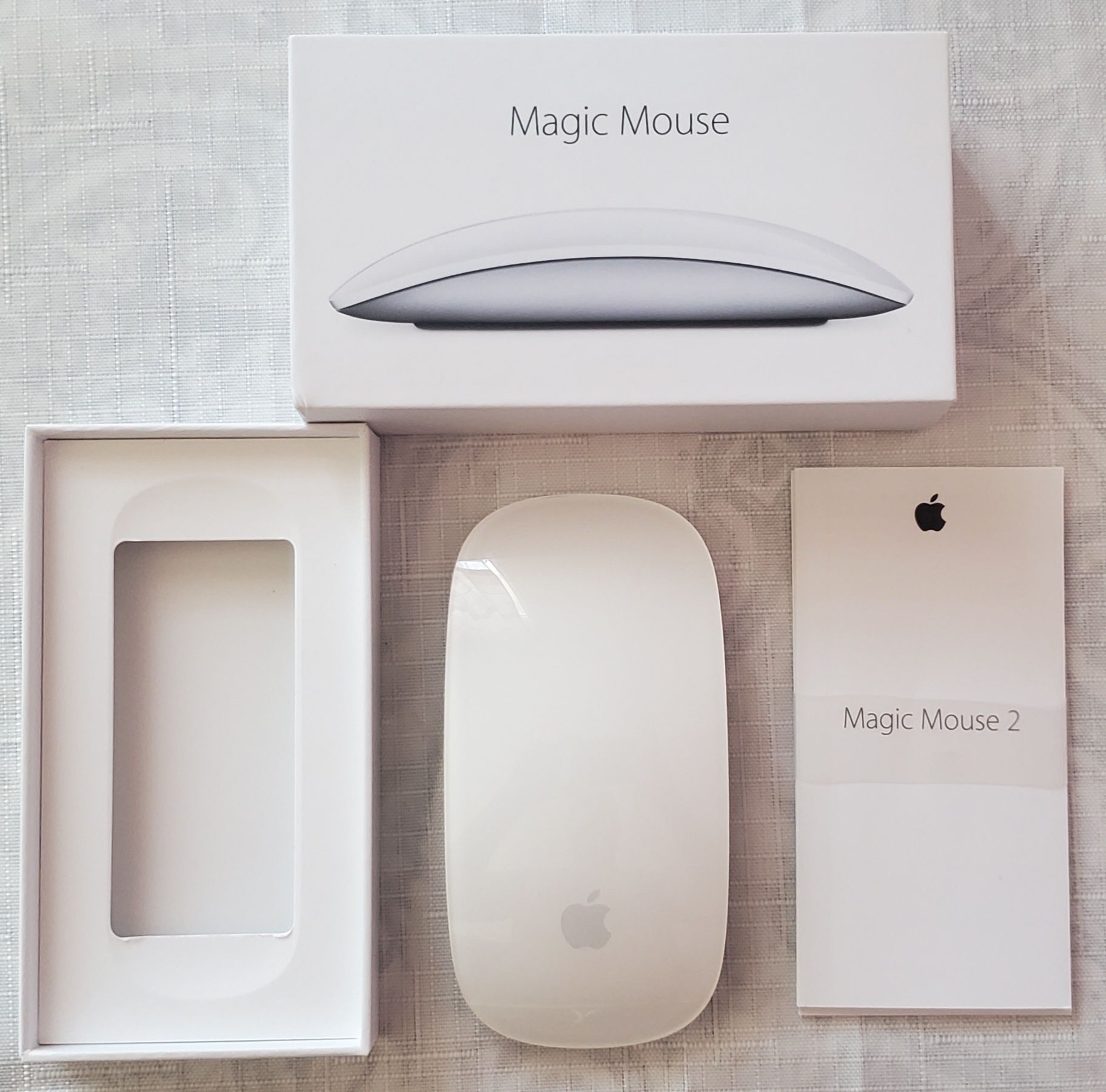 Мишка: Apple Magic Mouse 2 - Бяла