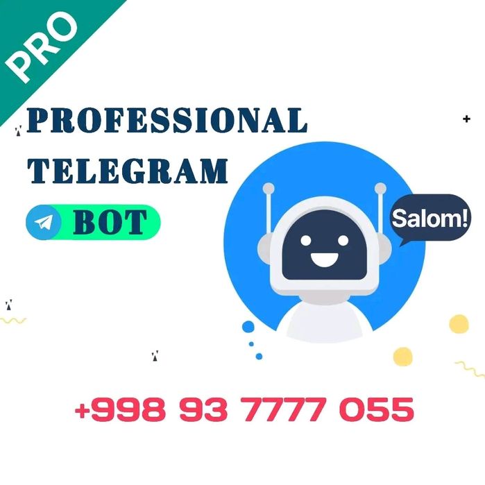 Telegram bot yasash | Sifatli va ishonchli! | Veb sayt va mini app