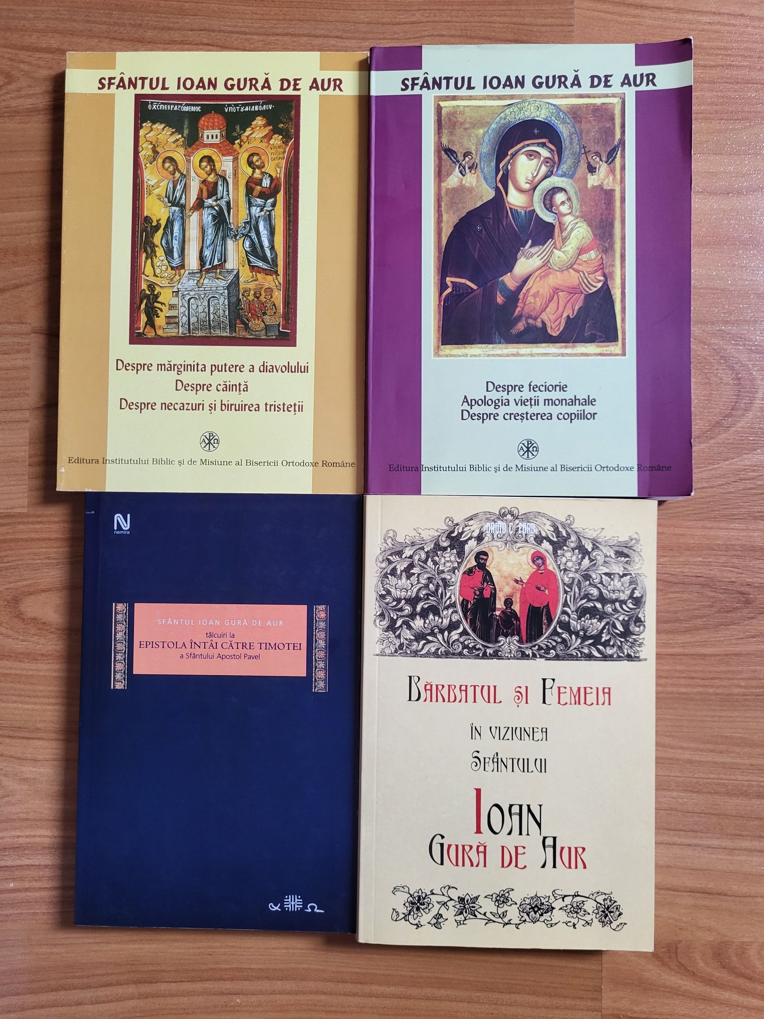 Religioase:Sf.Ioan Gura de Aur:Omilii la Facere,vol.1;Despre feciorie