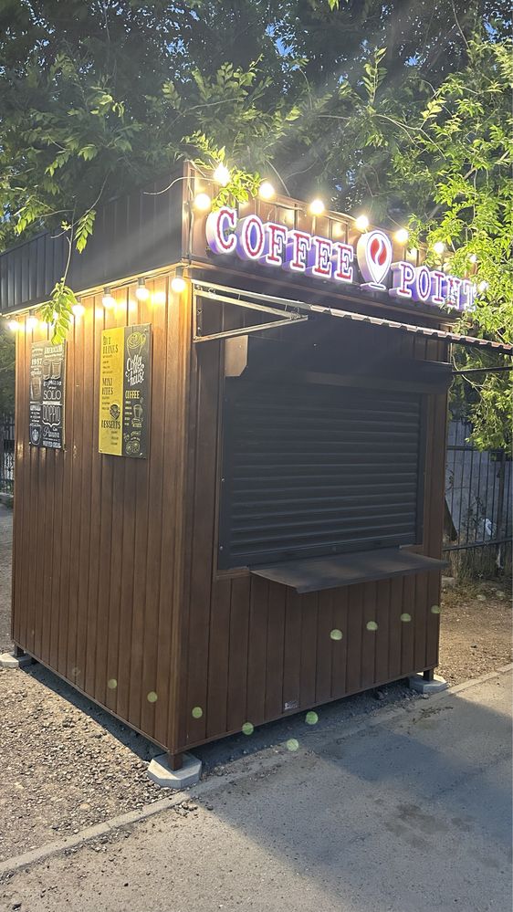 Кофейный киоск с оборудованием