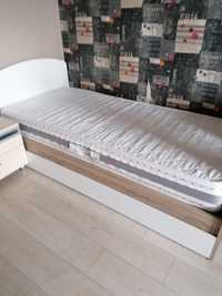 Единично легло с матрак и подматрачна рамка