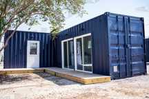 Casa, cabana container maritim