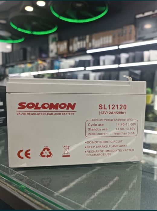 Akumulyaror 12v 12a optim va dona bor
