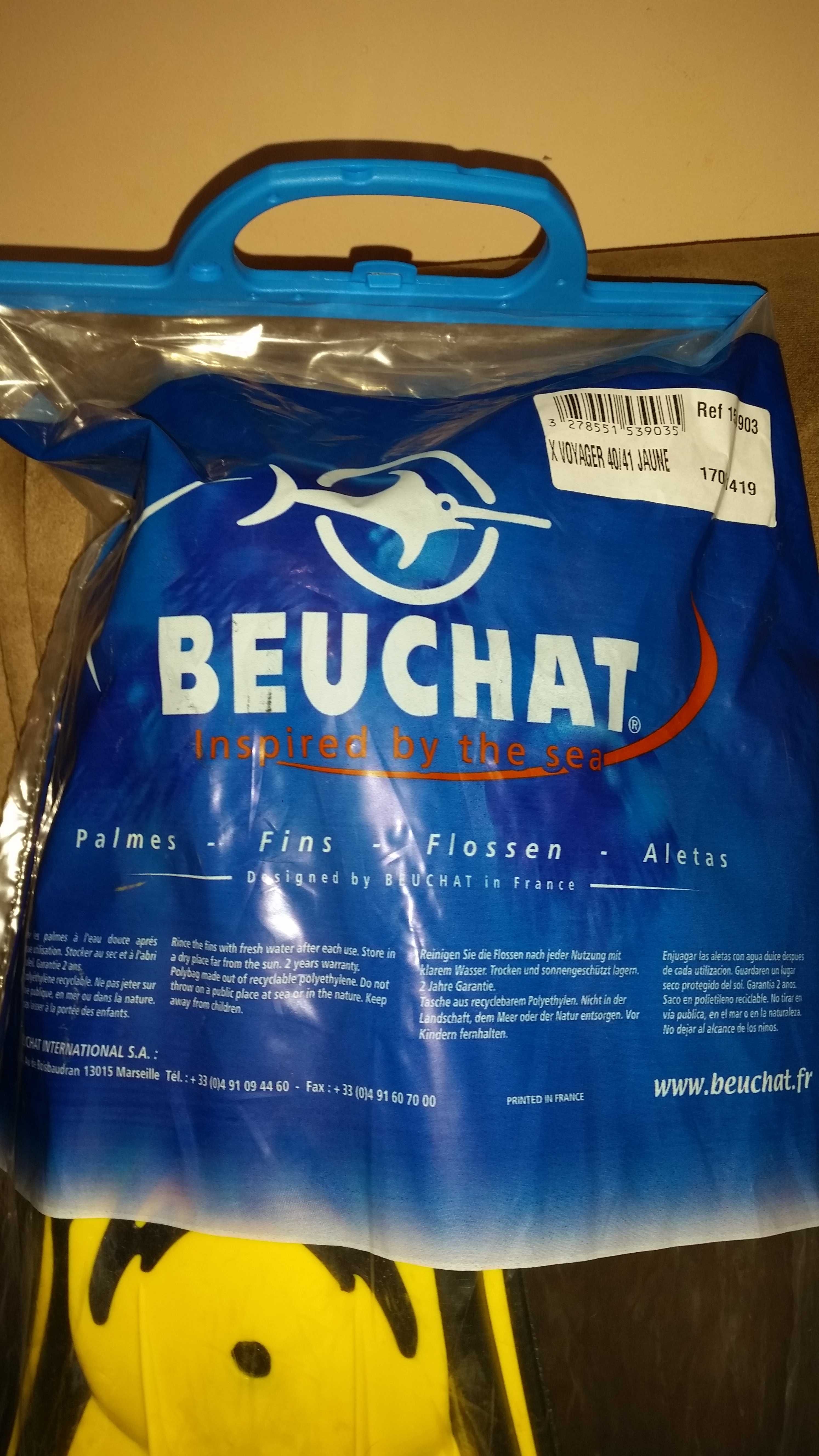 НОВИ Професионални плавници Beuchat,Италия, размер  40-41+.