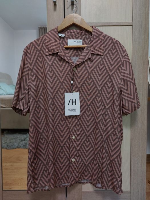 Cămaşă cu mânecă scurtă Selected Homme