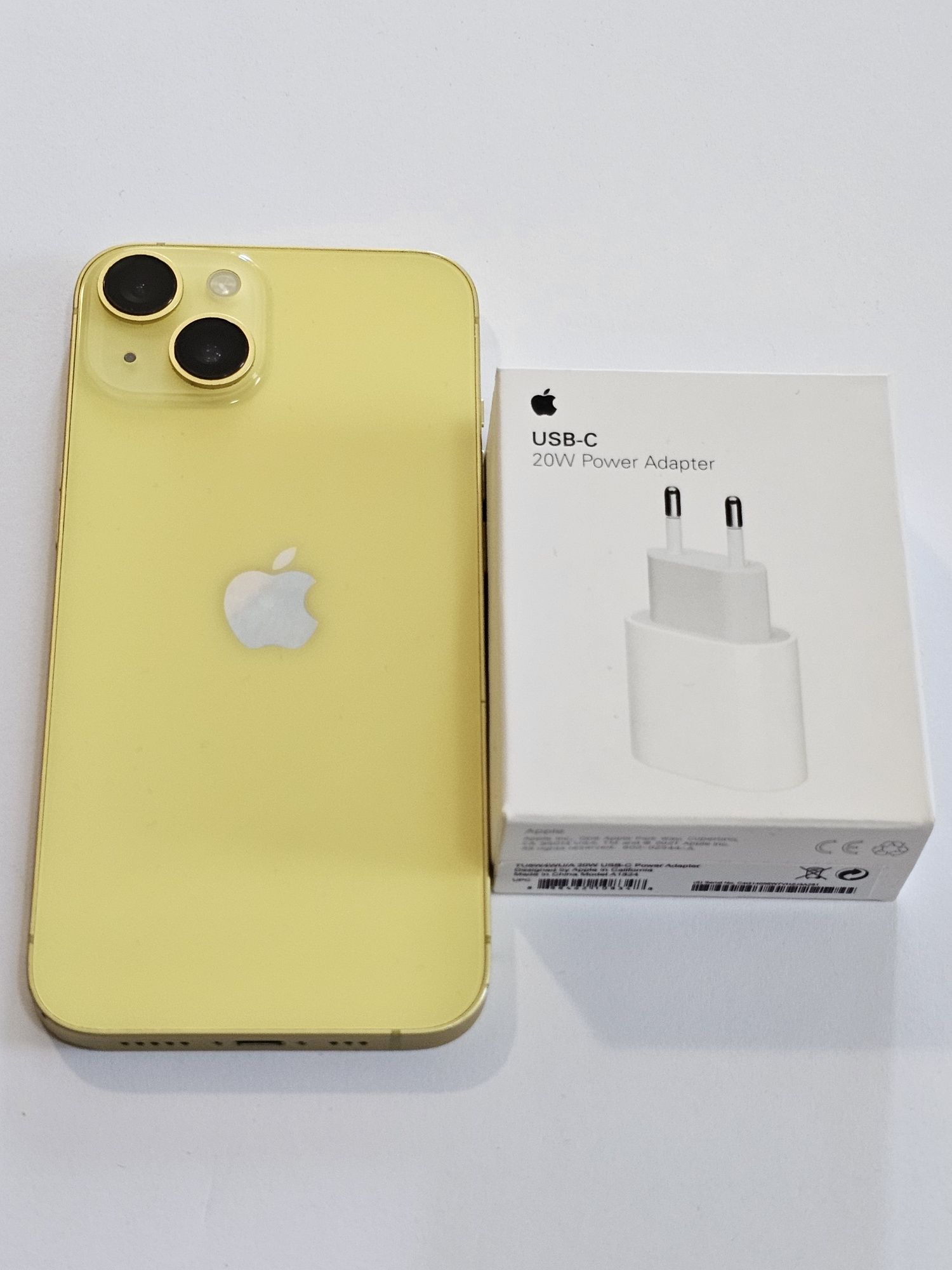 Iphone 14, Yellow, 128gb, liber de retea, sănătate baterie 94%