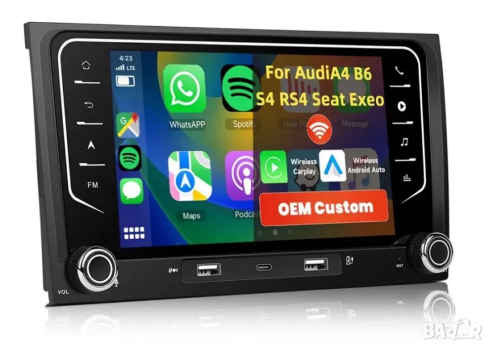 Android за Audi A4/S4 Seat Exeo 4-64