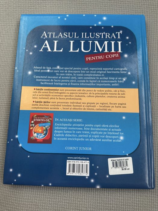 Atlasul ilustrat al lumii pentru copii