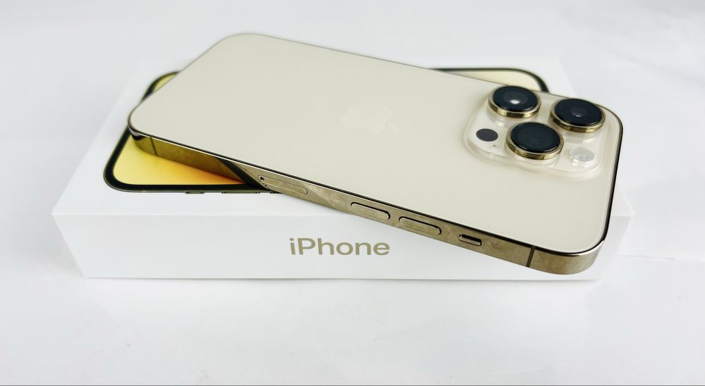 КАТО НОВ! Apple iPhone 14 Pro 128GB Gold Гаранция!