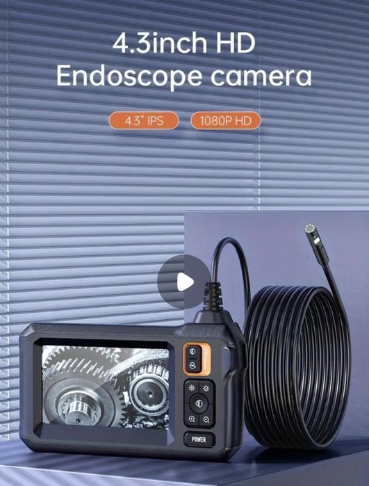 Эндоскоп диагональ экрана 4.3