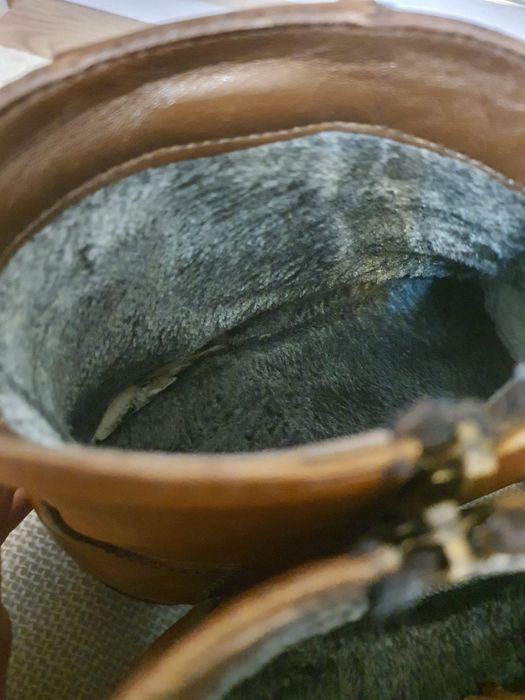 Ghete piele îmblănite nr 44 nu boss nu gant nu polo