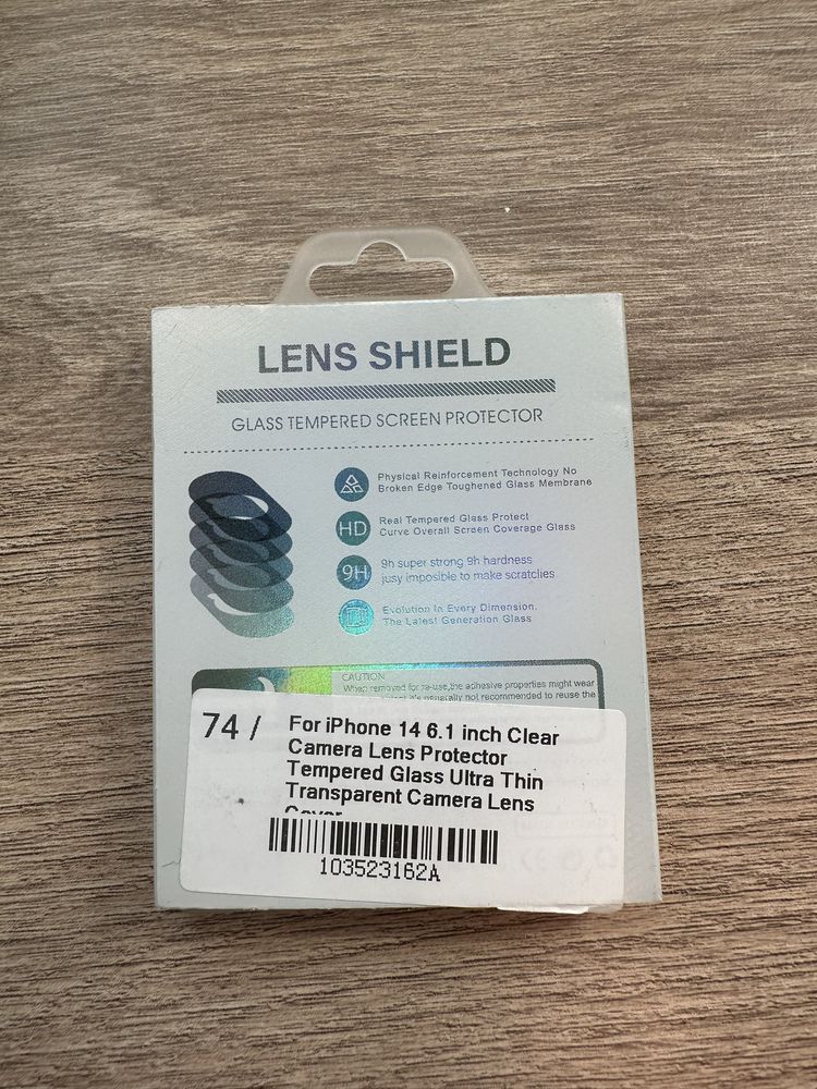 Iphone 14 протектор + lens shield