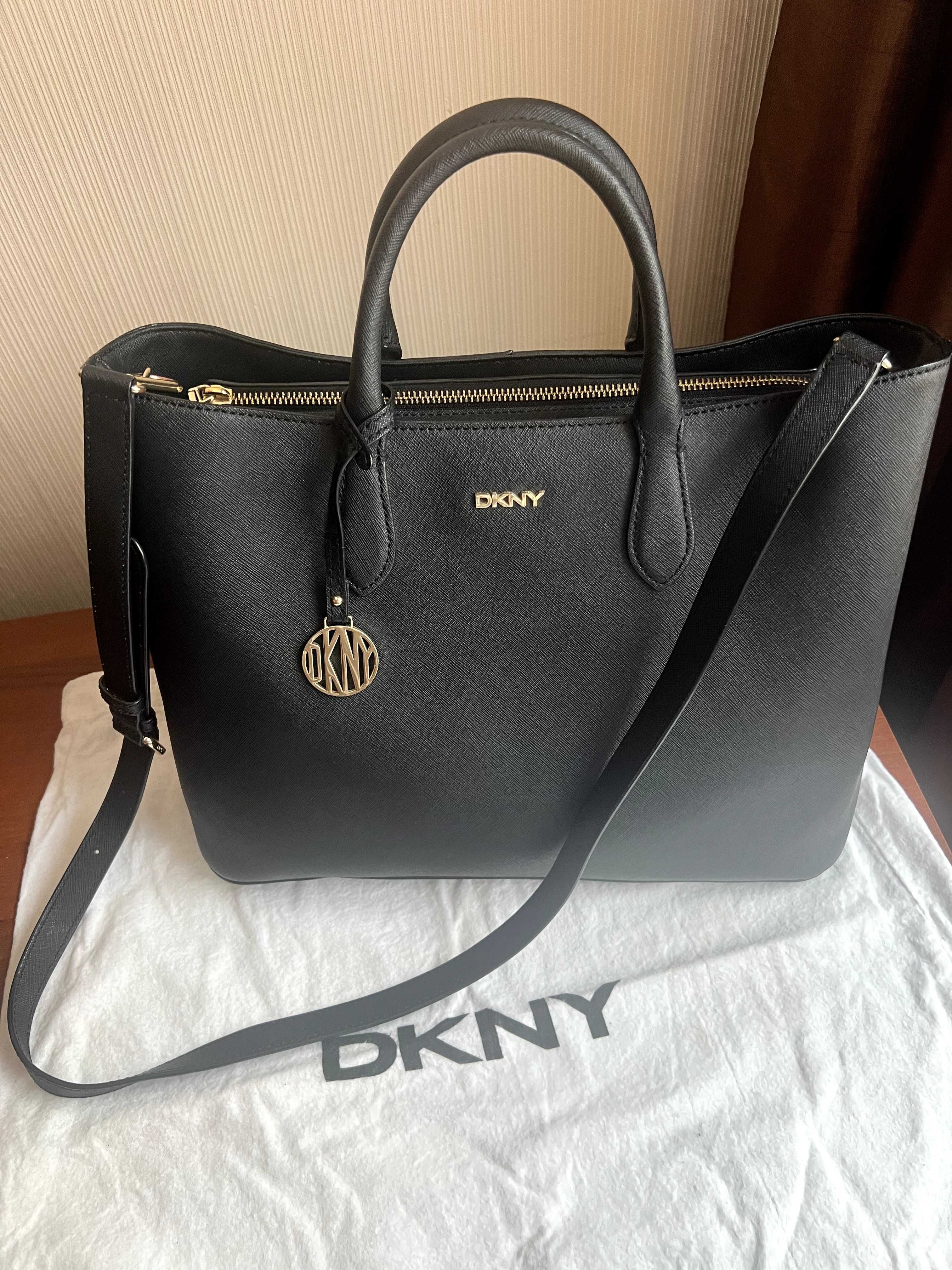 DKNY Saffiano Leather Tote чанта