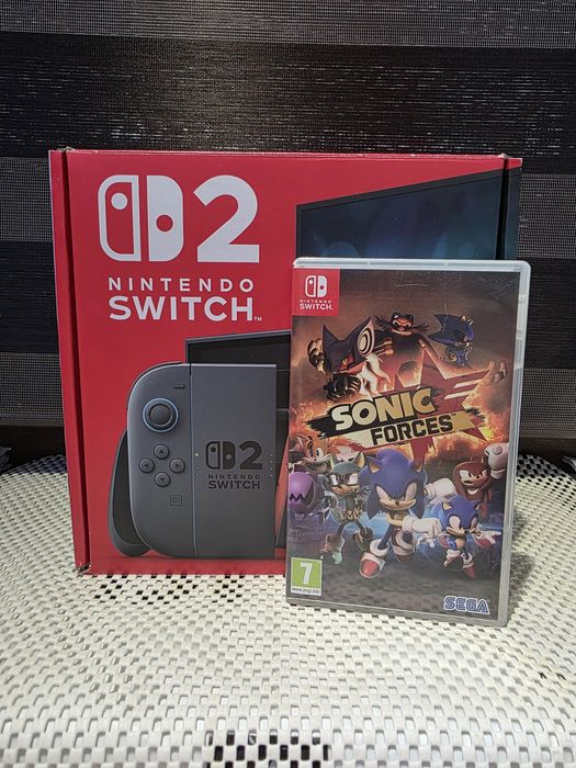 Nintendo Switch 2, 256GB, + Joc Sonic Forces