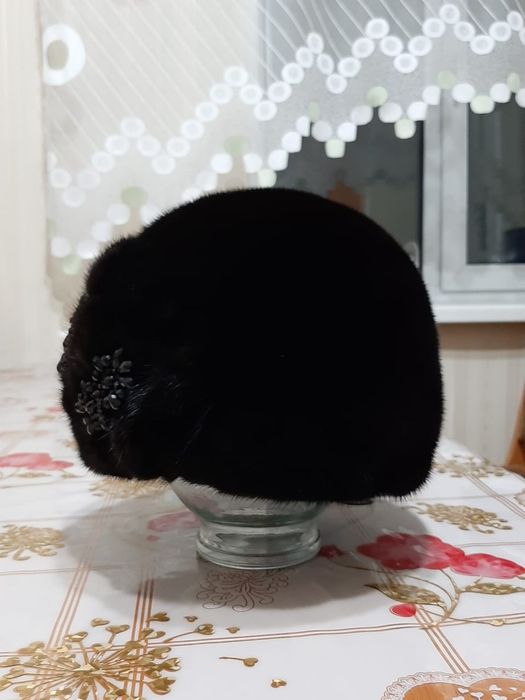 Шапка норковая женская