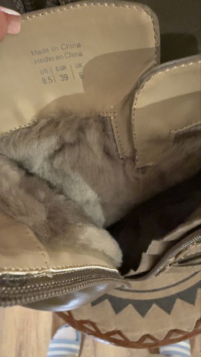 Боруши естествена кожа “Aldo” 39 номер