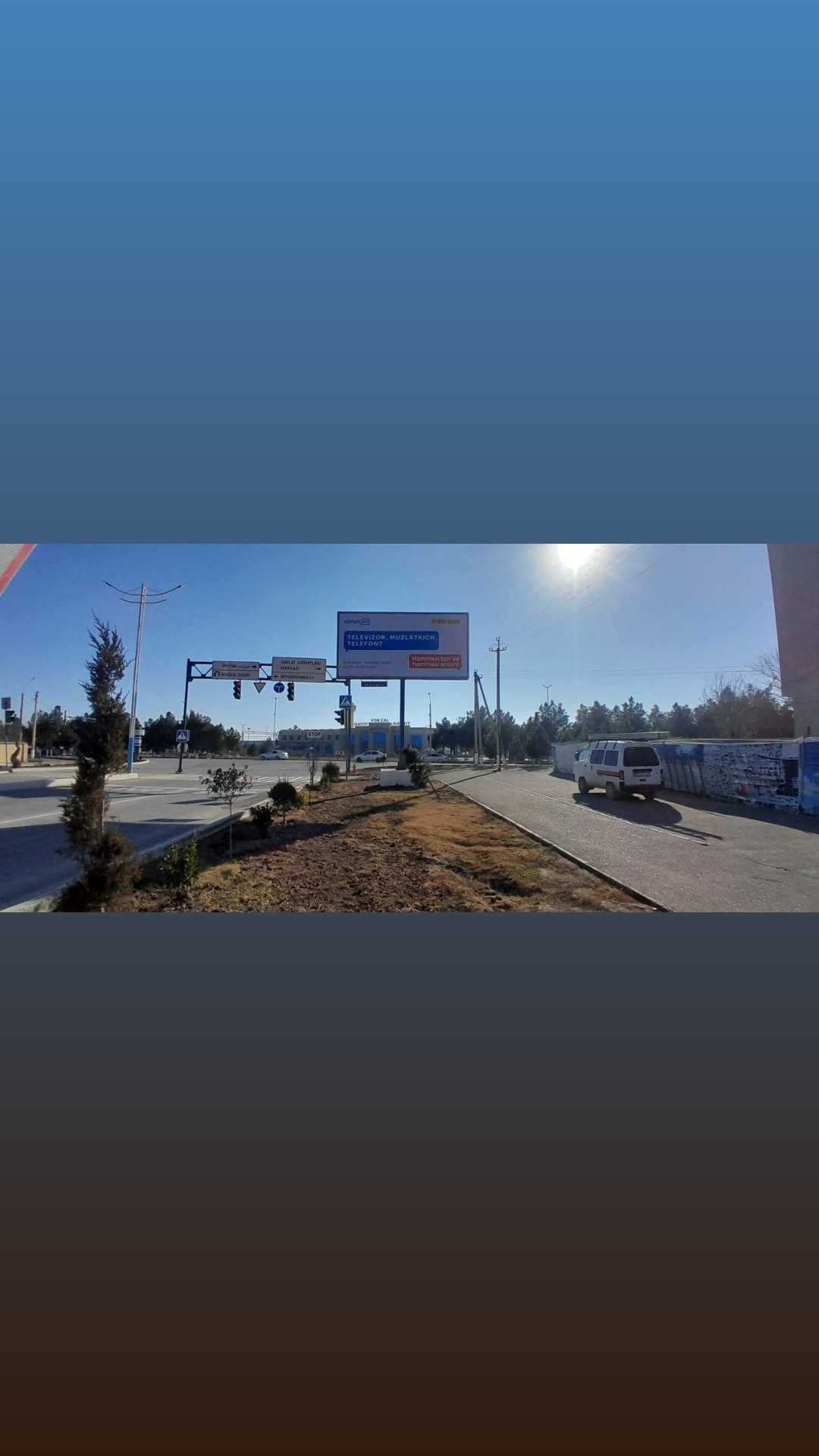 Namanganda bilbordlar билборды в Намангане