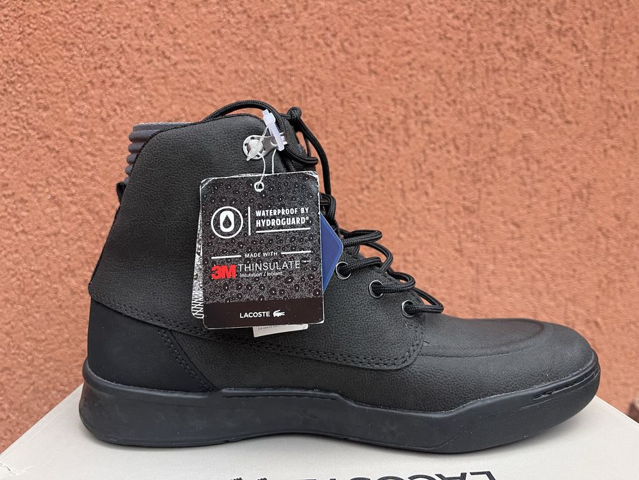 Ghete Lacoste impermeabile originale noi piele bocanci