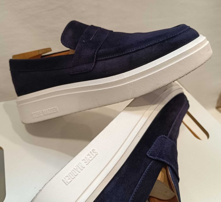 Pantofi loafer mocasini 41 Steve Madden NOI piele naturala moale