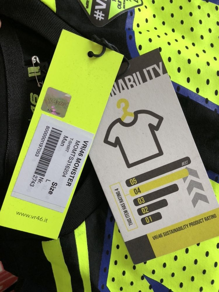 Tricou original Monster VR46, transport inclus