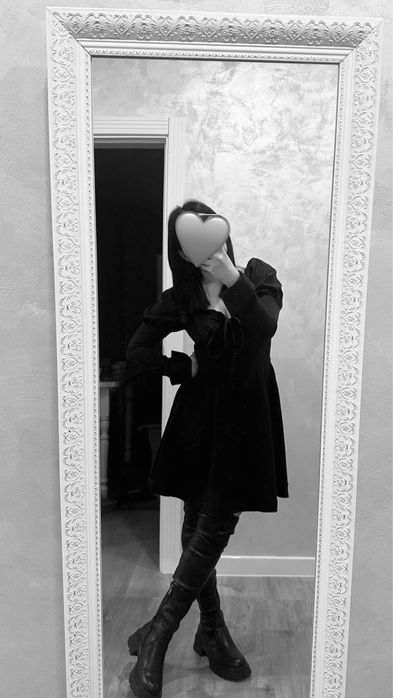 черное платье (короткое)