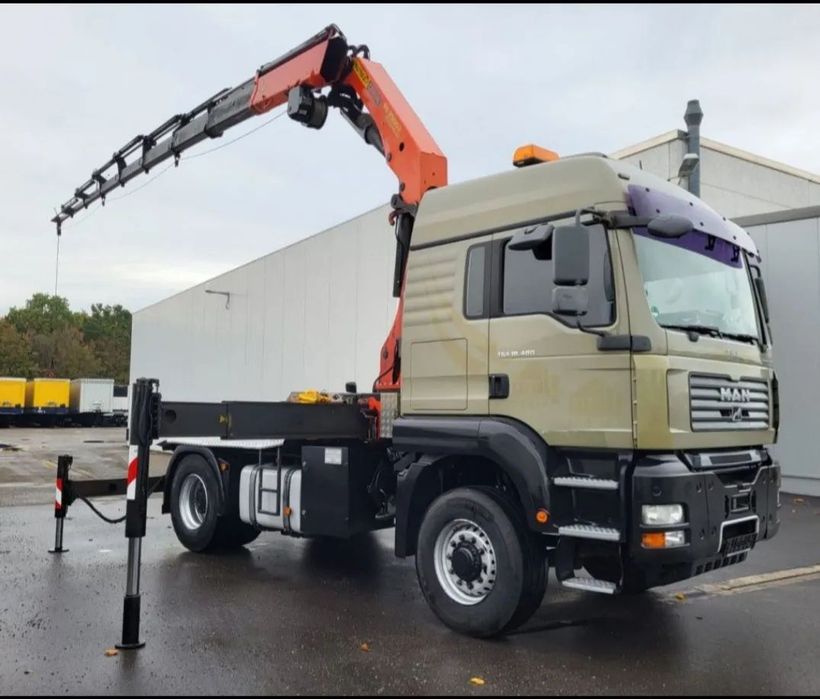 MAN 4x4 MAN 4x4 cu Macara Palfinger