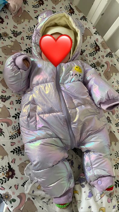 Осенне-весенний комбинезон куртка