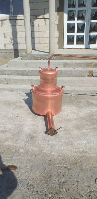 Vand cazan de țuică la 130 de Litri cu fundul de 4 mm