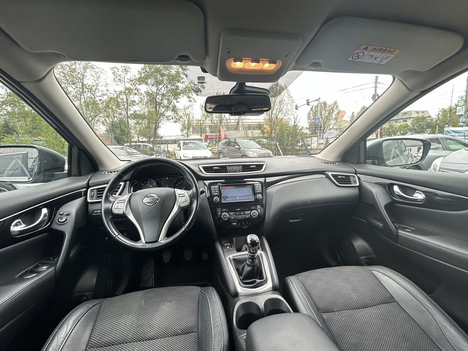 Nissan Qashqai Tekna 1.6dci euro 6, full led, dezghetare parbriz, rate