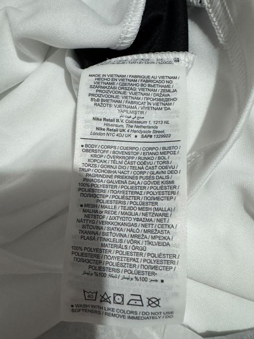 Bluză Nike Academy 23 albă