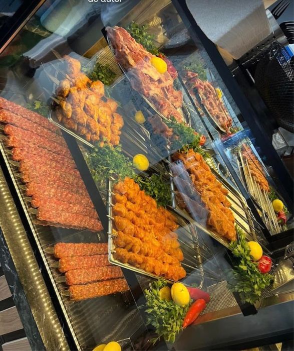 Vand vitrina restaurnt