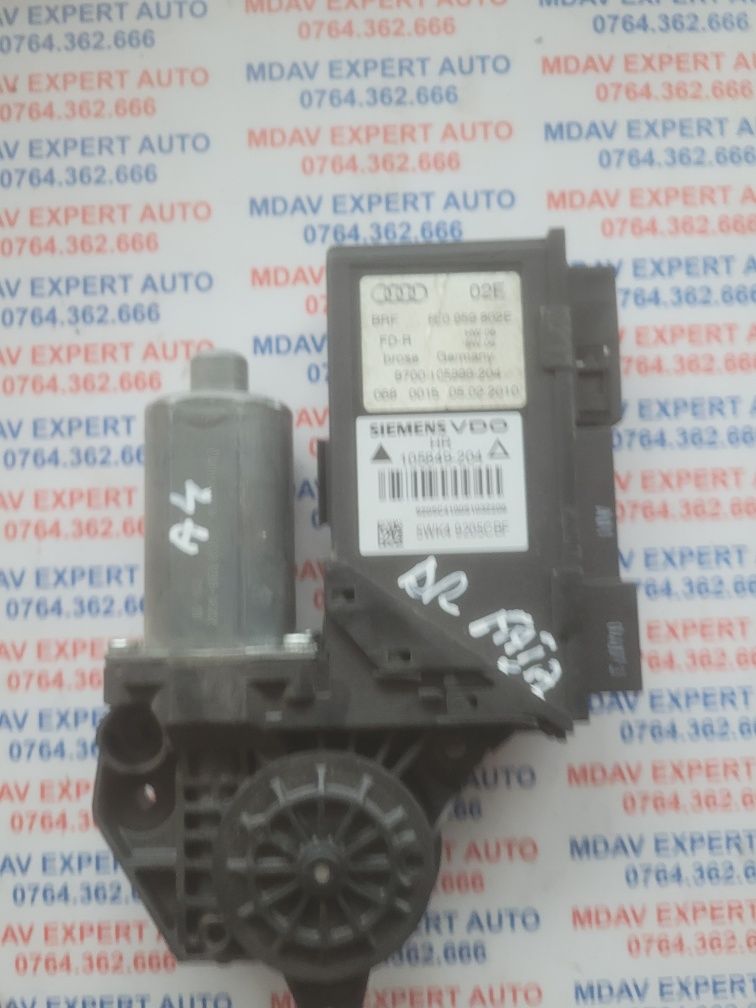 Motoras Geam Dreapta Fata Audi A4 B6,B7 Cod 8E0959802E