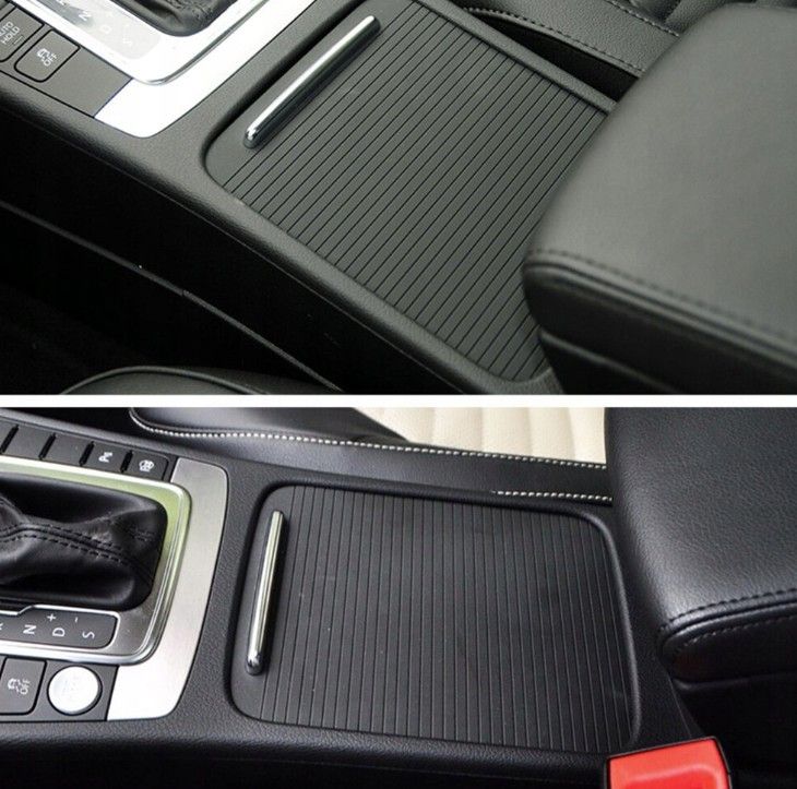 Щора за поставка за чаши, Volkswagen, Passat B6, B7, Alltrack, Черен