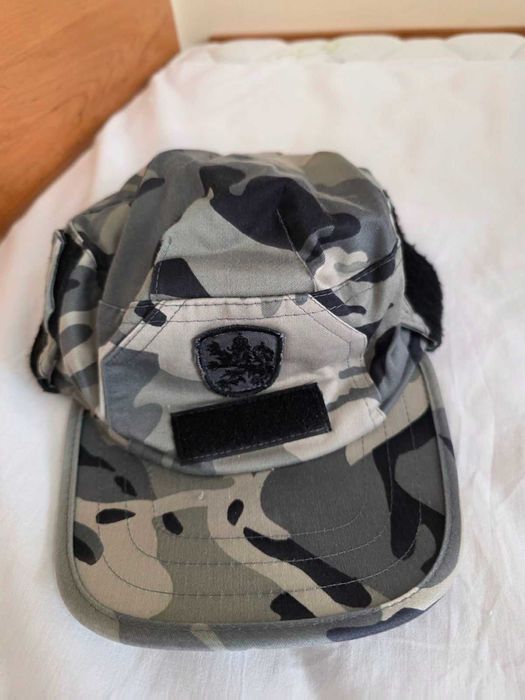 Шапка зимна 61 номер,  камуфлаж