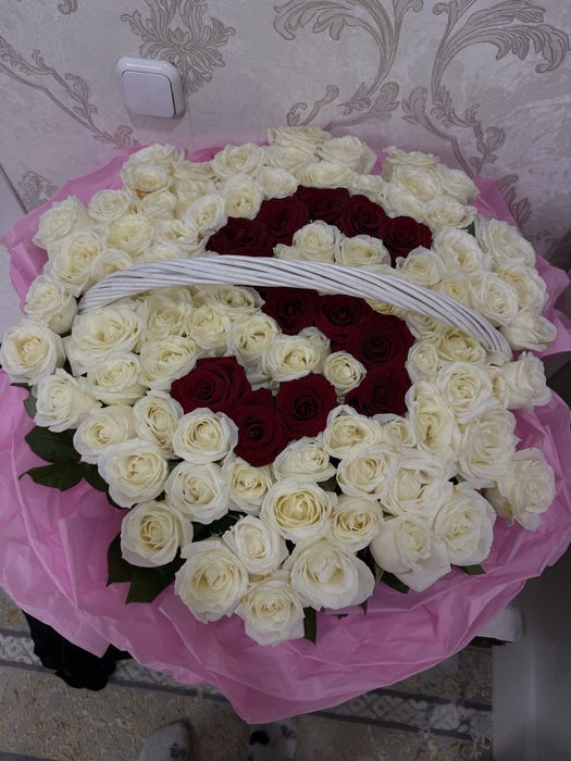 продам цветы 101 роза