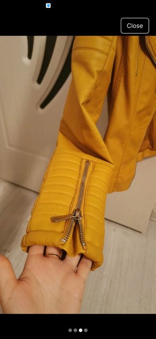 Geaca imitatie de piele femei