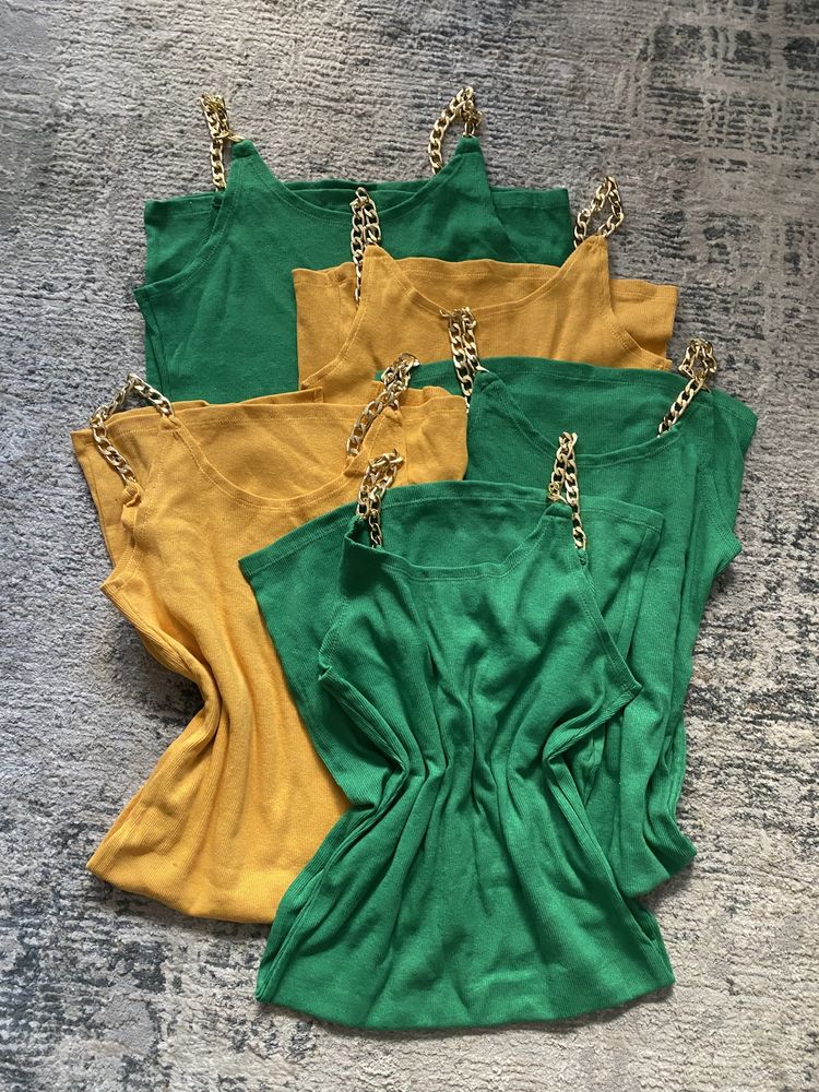 PROMOTIE rochii mulate (verde si galben)